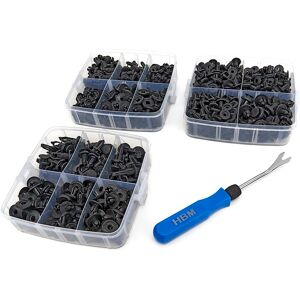 HBM Set de clips universels pour tapisseries et rivets à vis de 620 pièces, avec pince à clips pour tapisseries - Publicité HBM Set de clips universels pour tapisseries et rivets à vis de 620 pièces, avec pince à clips pour tapisseries - Publicité