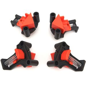 HBM Jeu de pinces d'angle, jeu de pinces à coller avec 3 jeux de gabarits de 60, 90 et 120 degrés 4 pièces - Publicité HBM Jeu de pinces d'angle, jeu de pinces à coller avec 3 jeux de gabarits de 60, 90 et 120 degrés 4 pièces - Publicité