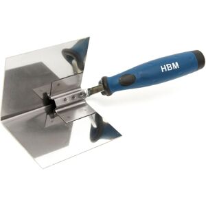 Truelle d'angle en acier inoxydable HBM 100 mm - Publicité Truelle d'angle en acier inoxydable HBM 100 mm - Publicité