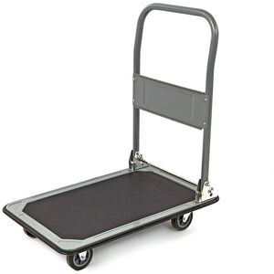 Chariot de transport pliable HBM 150 kilos, Chariot de transport avec frein - Publicité Chariot de transport pliable HBM 150 kilos, Chariot de transport avec frein - Publicité