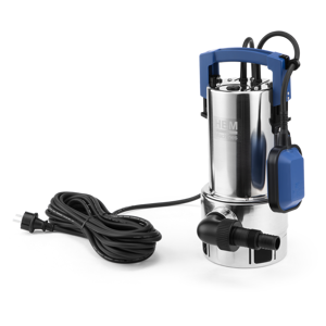 HBM pompe submersible eaux usées inox 1100W 16500 l/h - Publicité HBM pompe submersible eaux usées inox 1100W 16500 l/h - Publicité