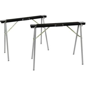 Ensemble de tréteaux HBM - 99,5 x 38 x 78 cm - Tréteaux - Publicité Ensemble de tréteaux HBM - 99,5 x 38 x 78 cm - Tréteaux - Publicité