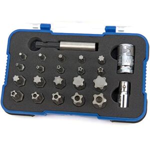 HBM Jeu de 23 embouts Torx Plus et Torx avec verrouillage (Torx Plus Security) - Publicité HBM Jeu de 23 embouts Torx Plus et Torx avec verrouillage (Torx Plus Security) - Publicité