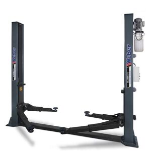 Weber élévateur hydraulique à 2 colonnes professionnel 4 tonnes - Publicité Weber élévateur hydraulique à 2 colonnes professionnel 4 tonnes - Publicité