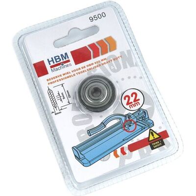 Roue de secours HBM pour coupe-carreaux professionnel HBM 800 mm - Publicité Roue de secours HBM pour coupe-carreaux professionnel HBM 800 mm - Publicité