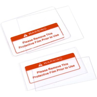 Fenêtre de protection HBM pour casques de soudage de type 2, 3, 4 et 8A - Publicité Fenêtre de protection HBM pour casques de soudage de type 2, 3, 4 et 8A - Publicité