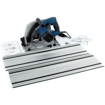 HBM Scie Plongeante 190 mm - 1400 W, 2 x 700 mm Rails de Guidage - Publicité HBM Scie Plongeante 190 mm - 1400 W, 2 x 700 mm Rails de Guidage - Publicité