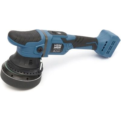 HBM Power20.5 Polisseuse sans fil à double action - Auto & Construction - 125mm - Publicité HBM Power20.5 Polisseuse sans fil à double action - Auto & Construction - 125mm - Publicité