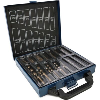 Ensemble de 99 forets HSS cobalt - Durable et Complet - Publicité Ensemble de 99 forets HSS cobalt - Durable et Complet - Publicité