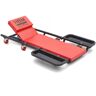 Tapis de couchage à roulettes HBM, chaise longue de garage avec porte-outils