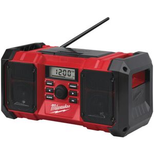 Milwaukee Radio de chantier sans fil DAB+, 18 volts, M18JSRDAB+