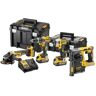 Pack d'outillage électroportatif 4-en-1 DeWalt, 18 volts 5,0 Ah, DCK422P3T