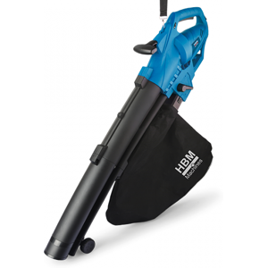 HBM 3-en-1 Souffleur et aspirateur de feuilles 3000W avec vitesse variable