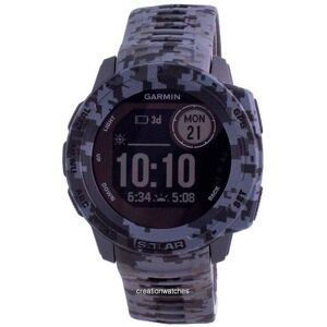 Garmin Instinct Solar Tactical Edition Graphite Camo Silicone Band 010-02293-05 Montre multisport - Publicité