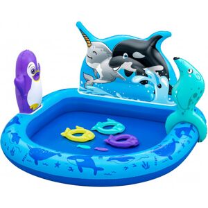 BESTWAY Polar Pals Aire de jeux aquatiques, 134 x 131 x 73 cm 53156 - Publicité BESTWAY Polar Pals Aire de jeux aquatiques, 134 x 131 x 73 cm 53156 - Publicité