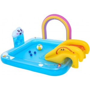 BESTWAY Rainbows 'N Rays Aire de jeux et pataugeoire, 188 x 150 x 89 cm 53174 - Publicité BESTWAY Rainbows 'N Rays Aire de jeux et pataugeoire, 188 x 150 x 89 cm 53174 - Publicité
