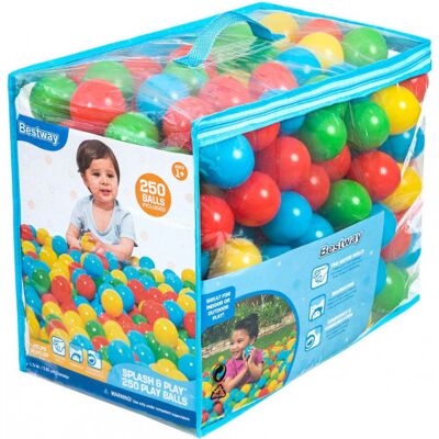BESTWAY Splash & Play 250 balles 52649 - Publicité BESTWAY Splash & Play 250 balles 52649 - Publicité