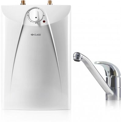 CLAGE S5-U BUP Kit de chauffe-eau a accumulation 5l 2,0 kW 230 V 4100-42056 - Publicité CLAGE S5-U BUP Kit de chauffe-eau a accumulation 5l 2,0 kW 230 V 4100-42056 - Publicité