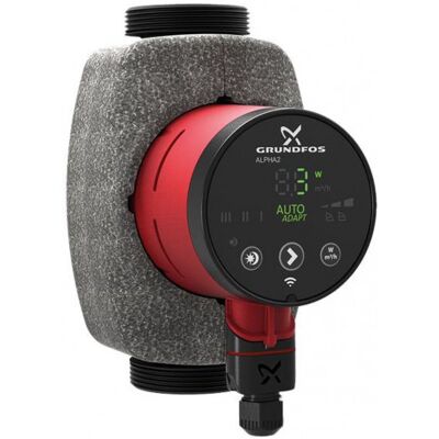 Grundfos ALPHA2 32-80 180 mm 1x230V circulateur 99411263 - Publicité Grundfos ALPHA2 32-80 180 mm 1x230V circulateur 99411263 - Publicité