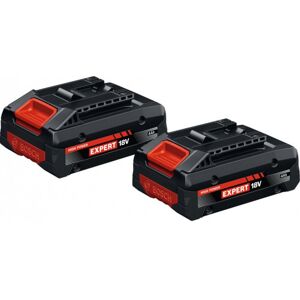 Bosch EXPERT 2x EXBA18V-40 Batterie 1600A03738 - Publicité Bosch EXPERT 2x EXBA18V-40 Batterie 1600A03738 - Publicité