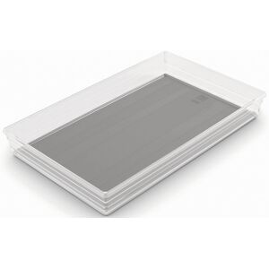 KIS SISTEMO 9 Organizer pour tiroir 39 x 24 x 5 cm transparent/gris 10018-A94 - Publicité KIS SISTEMO 9 Organizer pour tiroir 39 x 24 x 5 cm transparent/gris 10018-A94 - Publicité