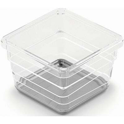 KIS SISTEMO 1 Organizer pour tiroir 7,5 x 7,5 x 5 cm transparent/gris 10010-A94 - Publicité KIS SISTEMO 1 Organizer pour tiroir 7,5 x 7,5 x 5 cm transparent/gris 10010-A94 - Publicité