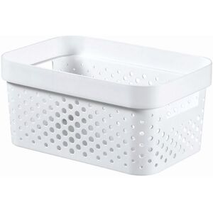 Curver INFINITY 11L Bac de rangement 36 x 27 x 14 cm, blanc 04750-040