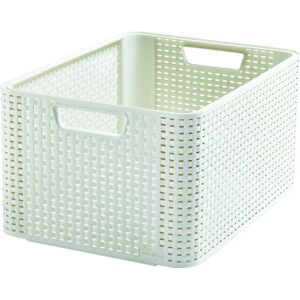 Curver STYLE M Boite de rangement 38,6 x 17 x 28,7 cm creme 03615-885