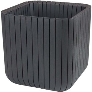 KETER CUBE PLANTER M Pot, 39,5 x 39,5 x 39,5 cm, anthracite 17201220