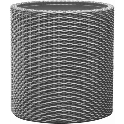 Pot Cylindre Petit KETER - Résine Résistante aux Intempéries - 28cm - Publicité Pot Cylindre Petit KETER - Résine Résistante aux Intempéries - 28cm - Publicité