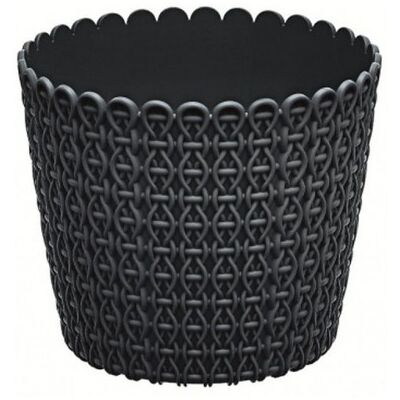 PROSPERPLAST NITLY pot de fleurs, 26 cm, graphite, DNY260-S433 - Publicité PROSPERPLAST NITLY pot de fleurs, 26 cm, graphite, DNY260-S433 - Publicité
