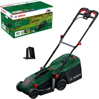Bosch ROTAK18V-32 Tondeuse a gazon sans fil 06008B9P01 - Publicité Bosch ROTAK18V-32 Tondeuse a gazon sans fil 06008B9P01 - Publicité