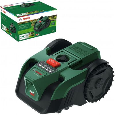 Bosch VISIMOW18V-100 Tondeuse robot sans fil 06008E1001 - Publicité Bosch VISIMOW18V-100 Tondeuse robot sans fil 06008E1001 - Publicité
