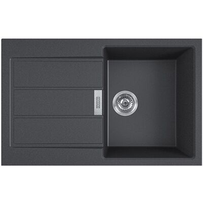 Franke SIRIUS 2 S2D 611-78 Evier tectonite, carbone 143.0616.279 - Publicité Franke SIRIUS 2 S2D 611-78 Evier tectonite, carbone 143.0616.279 - Publicité