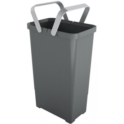 Franke Ricambi Poubelle Garbo - 8L - Anthracite - Poubelle - Publicité Franke Ricambi Poubelle Garbo - 8L - Anthracite - Poubelle - Publicité