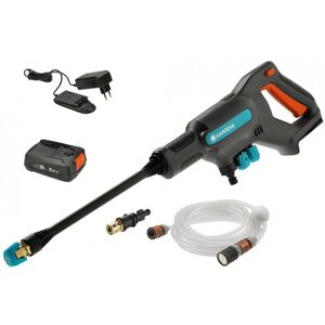 Gardena AquaClean 24/18V P4A Nettoyeur moyenne pression avec batterie (1x2,5Ah) 14800-20 - Publicité Gardena AquaClean 24/18V P4A Nettoyeur moyenne pression avec batterie (1x2,5Ah) 14800-20 - Publicité