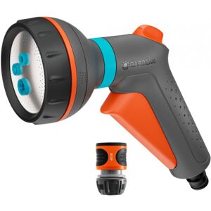 Gardena Classic Pistolet d’arrosage multi-applications + raccord Aquastop - kit 18371-20 - Publicité Gardena Classic Pistolet d’arrosage multi-applications + raccord Aquastop - kit 18371-20 - Publicité
