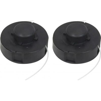 Güde Bobine de fil de rechange pour tondeuse à gazon - Capacité de jauge brute 550 - Paquet de 2 - Publicité Güde Bobine de fil de rechange pour tondeuse à gazon - Capacité de jauge brute 550 - Paquet de 2 - Publicité