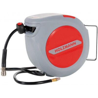 Holzmann Enrouleur de tuyau d'air comprimé auto-rétractable 15 m LSR15AIR - Publicité Holzmann Enrouleur de tuyau d'air comprimé auto-rétractable 15 m LSR15AIR - Publicité