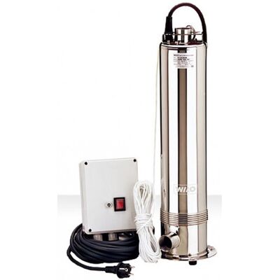Pompe submersible WILO TWI 5-SE 306 en acier inoxydable - Résistante à la corrosion - Publicité Pompe submersible WILO TWI 5-SE 306 en acier inoxydable - Résistante à la corrosion - Publicité