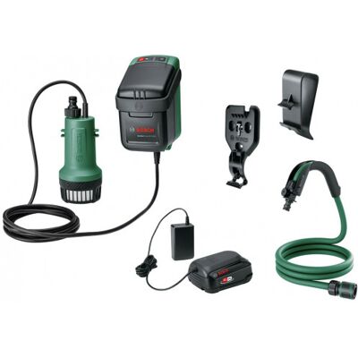 Pompe de jardin Bosch GardenPump 18V-2000 - Pompe à batterie - Publicité Pompe de jardin Bosch GardenPump 18V-2000 - Pompe à batterie - Publicité