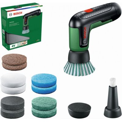 Bosch TAYDO Brosse de nettoyage sans fil - kit 06033E0102 - Publicité Bosch TAYDO Brosse de nettoyage sans fil - kit 06033E0102 - Publicité