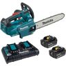 Makita DUC306PT2B Tronçonneuse d&#039;élagage Li-ion LXT (2x18V/5,0Ah)