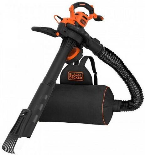 BLACK & DECKER Black & Decker BEBLV301 Souffleur de feuilles 3 en 230V (3000W/72l)