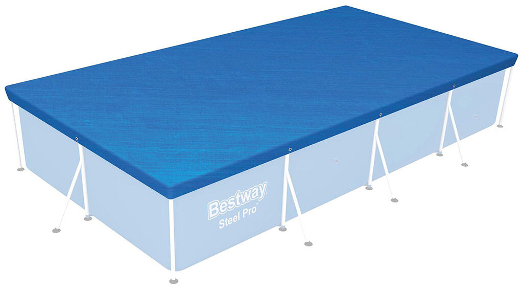 BESTWAY Couverture de piscine 400 x 211 cm, bleu 58107