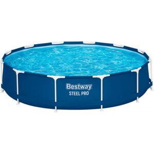BESTWAY Steel Pro Piscine hors sol ronde, 366 x 76 cm 56706 - Publicité BESTWAY Steel Pro Piscine hors sol ronde, 366 x 76 cm 56706 - Publicité