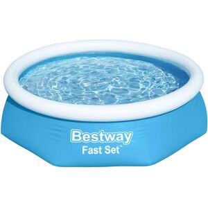 BESTWAY Fast Set Piscine hors sol ronde, 244 x 61