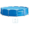 INTEX METAL FRAME POOLS Piscine 305 x 76 cm avec filtration a cartouche 28202NP