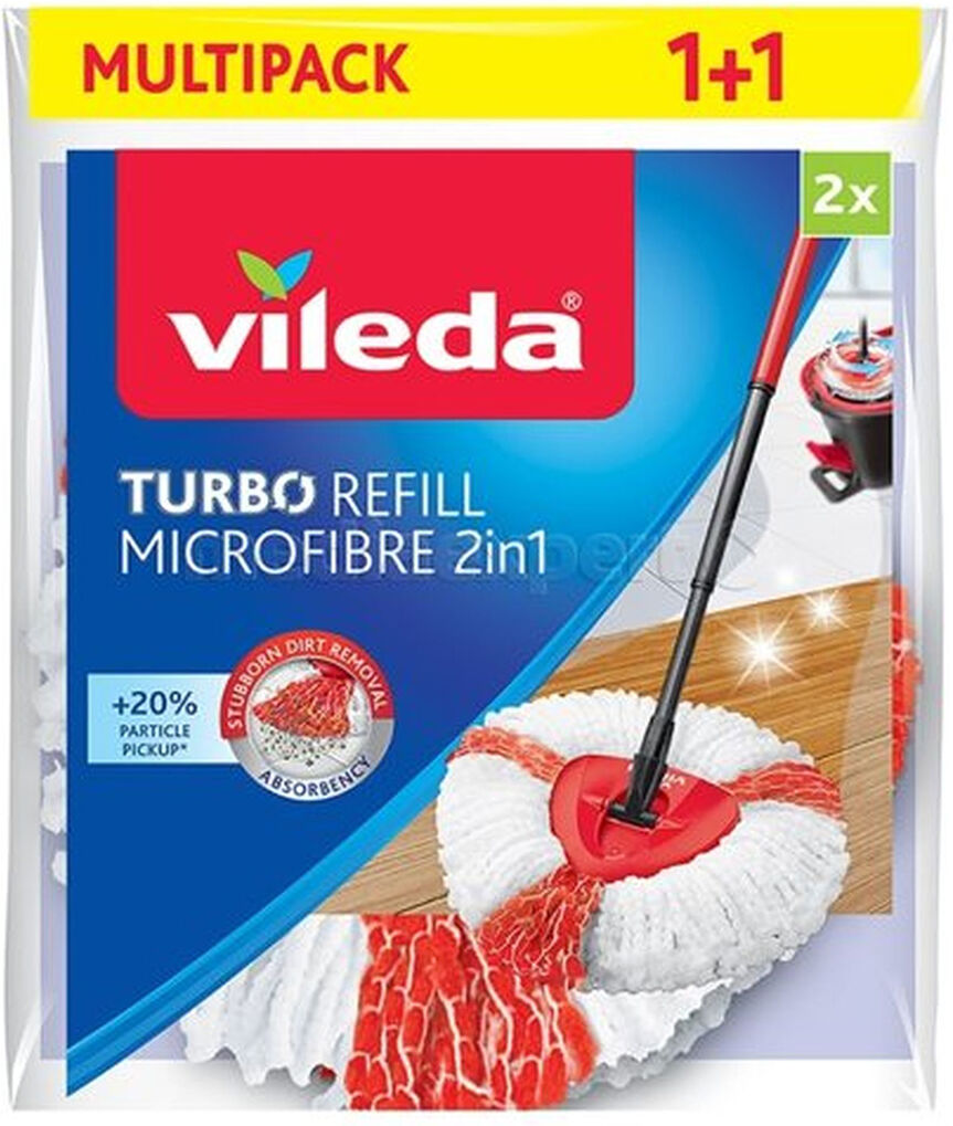 VILEDA Recharge Turbo 2en1, 2 pcs. 166142