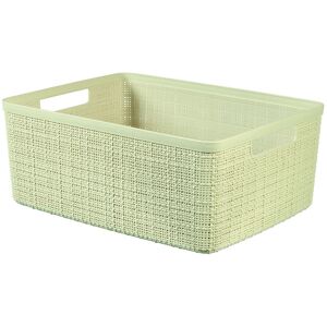 Curver JUTE M 12L Paniere recyclée 36 x 28 x 15 cm, beige 01905-885